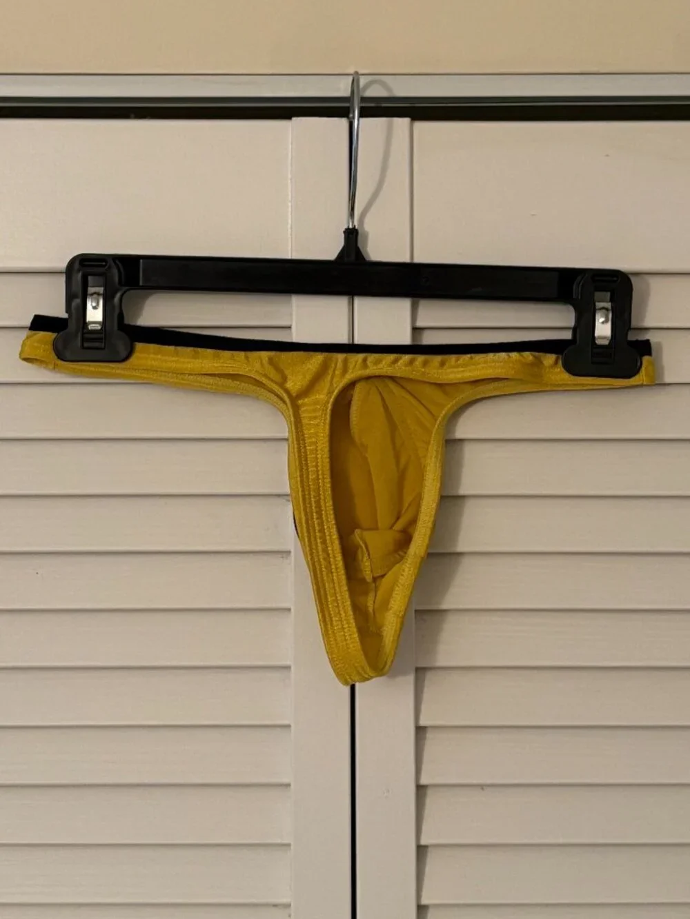 Joe Snyder Pride Frame Thong - Yellow